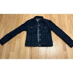Levi Strauss Co Denim‎ Trucker Jacket Blue Standard Size M